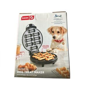 Dash Dog Treat Maker, 8-Bones, Non-Stick, Homemade Dog Snacks